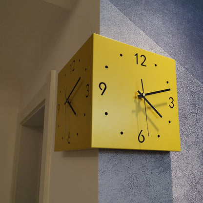 Double-Sided Wall Clock