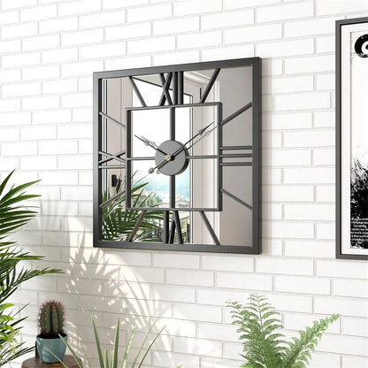 Square Mirror Clock