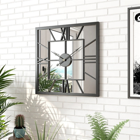 Square Mirror Clock