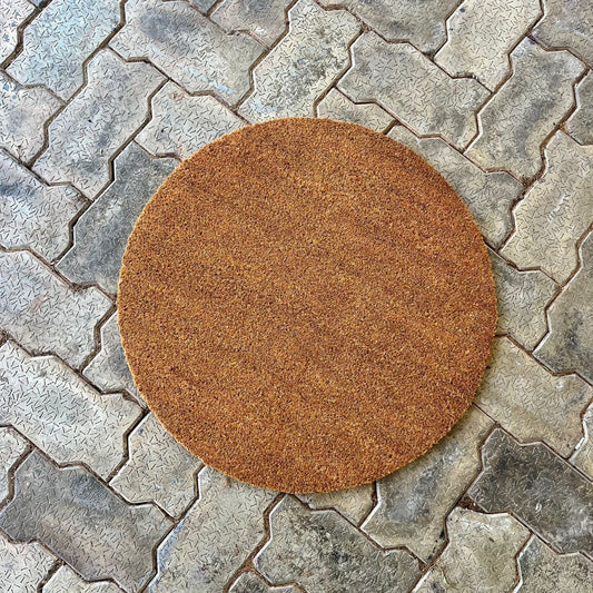 Round Moon Circle Shape Door Mat