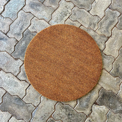 Round Moon Circle Shape Door Mat