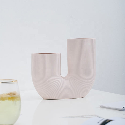U Shaped Vase