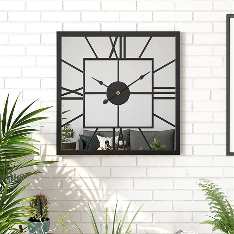 Square Mirror Clock