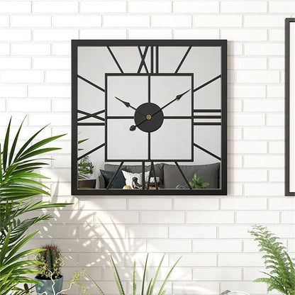 Square Mirror Clock
