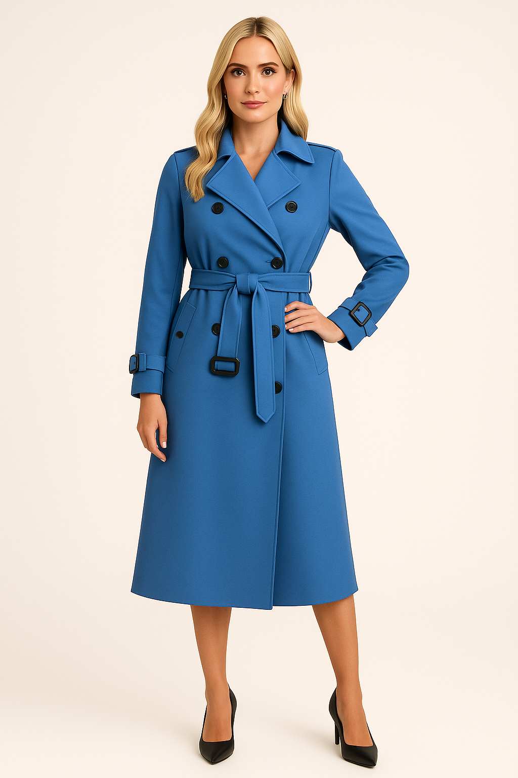 Women’s Double Button Trench Coat