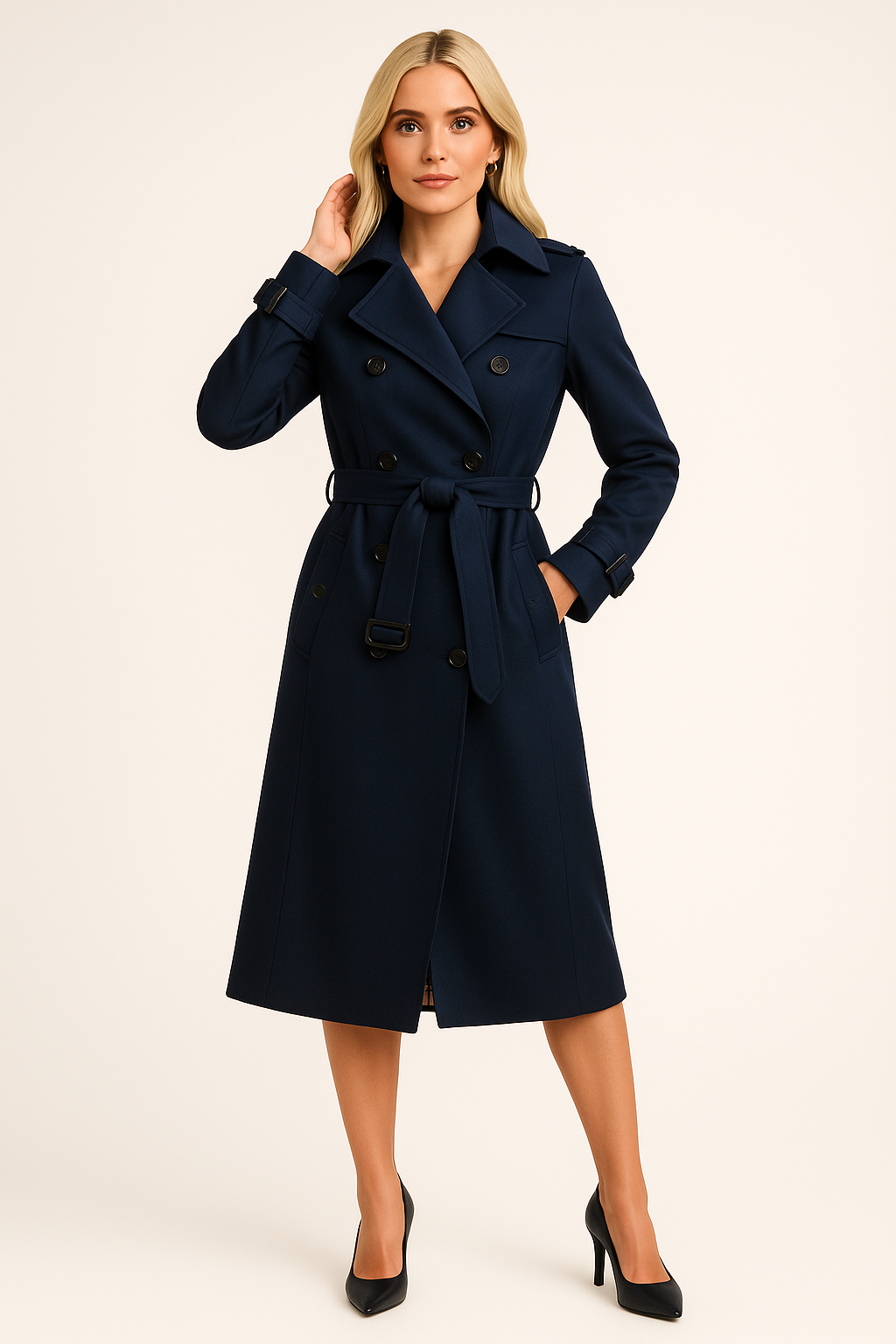 Women’s Double Button Trench Coat