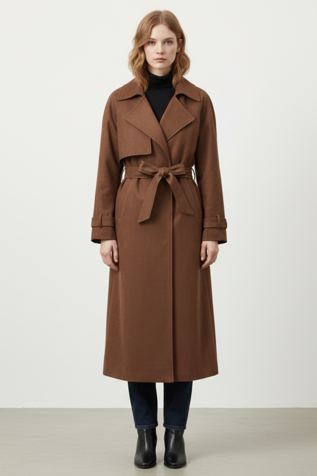 Women’s Suede Trench Coat